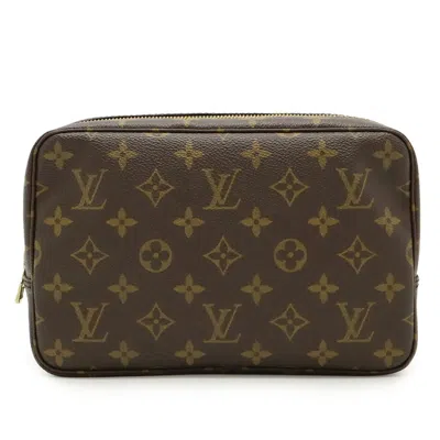 Pre-owned Louis Vuitton Brown Monogram Monogram Clutch Bag Pouch ()