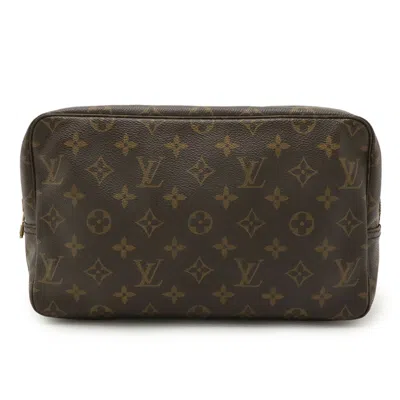 Pre-owned Louis Vuitton Brown Monogram Monogram Clutch Bag Pouch ()