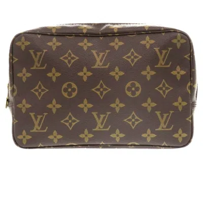 Pre-owned Louis Vuitton Brown Monogram Monogram Clutch Bag Pouch ()