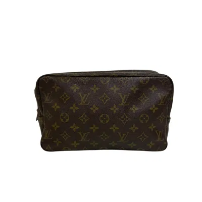 Pre-owned Louis Vuitton Brown Monogram Monogram Clutch Bag Pouch ()