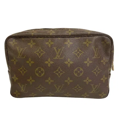 Pre-owned Louis Vuitton Brown Monogram Monogram Clutch Bag Pouch ()