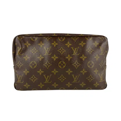 Pre-owned Louis Vuitton Brown Monogram Monogram Clutch Bag Pouch ()
