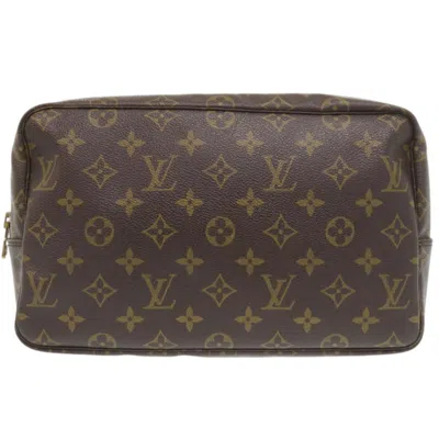 Pre-owned Louis Vuitton Brown Monogram Monogram Clutch Bag Pouch ()