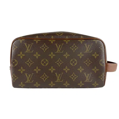 Pre-owned Louis Vuitton Brown Monogram Monogram Clutch Bag Pouch ()