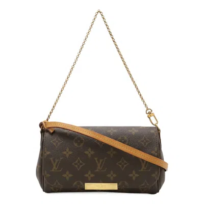 Pre-owned Louis Vuitton Brown Monogram Monogram Clutch Bag Pouch Shoulder Bag ()