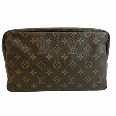 Pre-owned Louis Vuitton Brown Monogram Monogram Clutch Bag ()