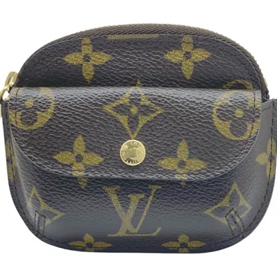 Pre-owned Louis Vuitton Brown Monogram Monogram Coin Purse/coin Case ()