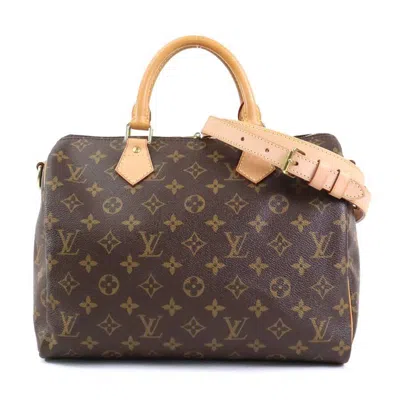 Pre-owned Louis Vuitton Brown Monogram Monogram Handbag Shoulder Bag ()