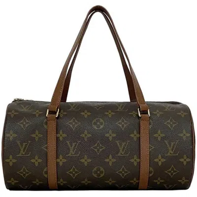 Pre-owned Louis Vuitton Brown Monogram Monogram Leather Boston Bag Handbag () In Brown, Monogram