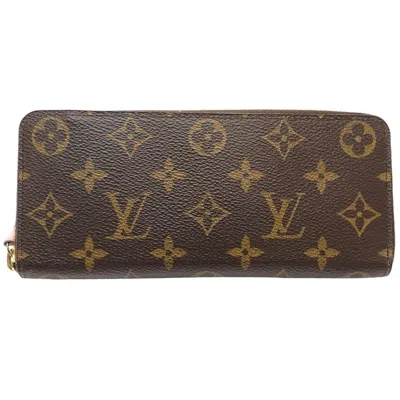 Pre-owned Louis Vuitton Brown Monogram Monogram Long Wallet (bi-fold) ()