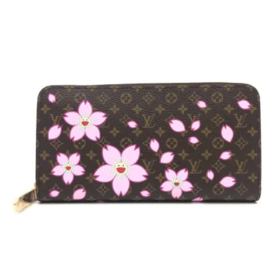 Pre-owned Louis Vuitton Brown Monogram Monogram Long Wallet (bi-fold) ()