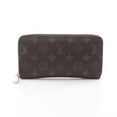 Pre-owned Louis Vuitton Brown Monogram Monogram Long Wallet (bi-fold) ()