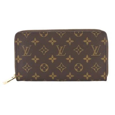 Pre-owned Louis Vuitton Brown Monogram Monogram Long Wallet (bi-fold) ()