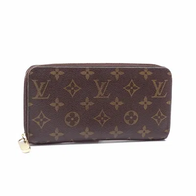 Pre-owned Louis Vuitton Brown Monogram Monogram Long Wallet (bi-fold) ()