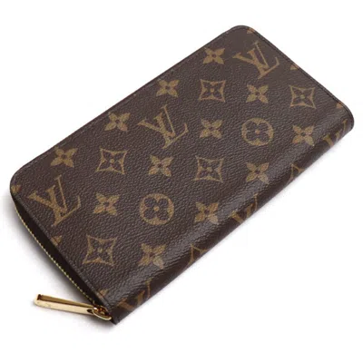 Pre-owned Louis Vuitton Brown Monogram Monogram Long Wallet (bi-fold) () In Brown, Monogram