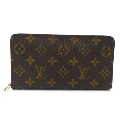 Pre-owned Louis Vuitton Brown Monogram Monogram Long Wallet (bi-fold) ()