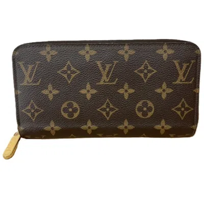 Pre-owned Louis Vuitton Brown Monogram Monogram Long Wallet (bi-fold) ()