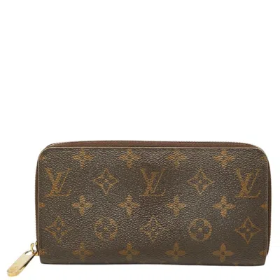 Pre-owned Louis Vuitton Brown Monogram Monogram Long Wallet (bi-fold) ()