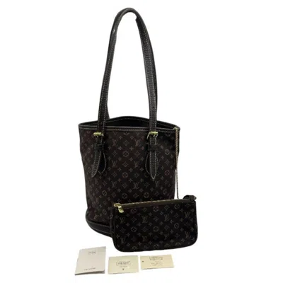 Pre-owned Louis Vuitton Brown Monogram Monogram Mini Pouch Tote Bag ()