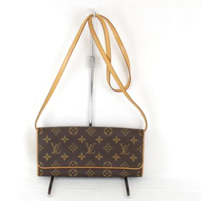 Pre-owned Louis Vuitton Brown Monogram Monogram Pochette Shoulder Bag ()