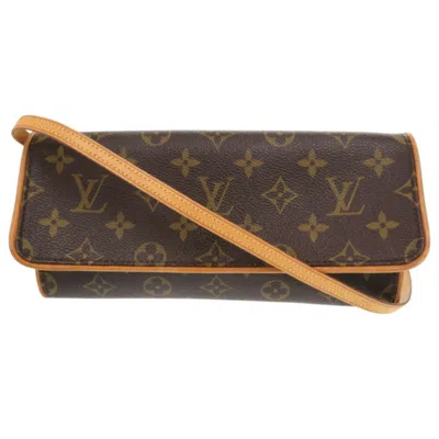 Pre-owned Louis Vuitton Brown Monogram Monogram Pochette Shoulder Bag ()
