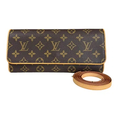 Pre-owned Louis Vuitton Brown Monogram Monogram Pochette Shoulder Bag ()