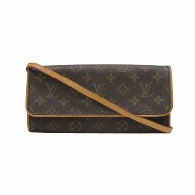 Pre-owned Louis Vuitton Brown Monogram Monogram Pochette Shoulder Bag ()