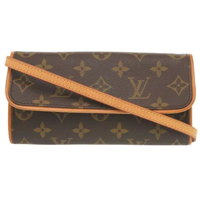 Pre-owned Louis Vuitton Brown Monogram Monogram Pochette Shoulder Bag ()