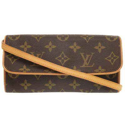 Pre-owned Louis Vuitton Brown Monogram Monogram Pochette Shoulder Bag ()