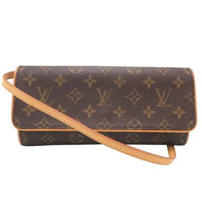 Pre-owned Louis Vuitton Brown Monogram Monogram Pochette Shoulder Bag ()