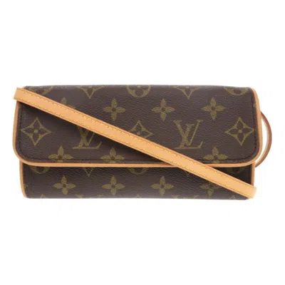 Pre-owned Louis Vuitton Brown Monogram Monogram Pochette Shoulder Bag ()