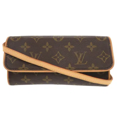 Pre-owned Louis Vuitton Brown Monogram Monogram Pochette Shoulder Bag ()