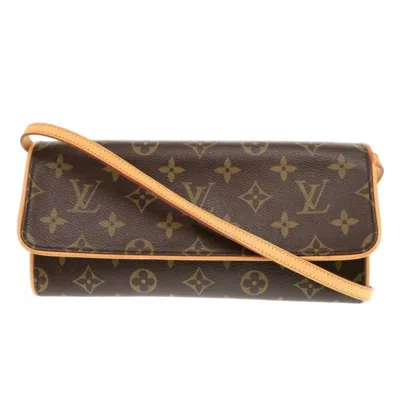 Pre-owned Louis Vuitton Brown Monogram Monogram Pochette Shoulder Bag ()
