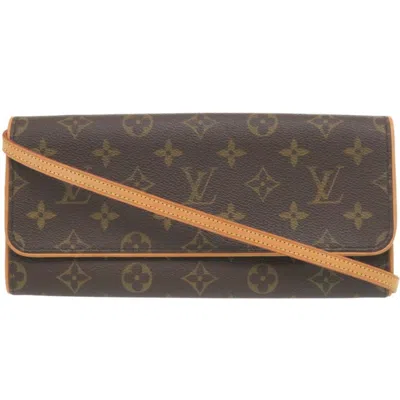 Pre-owned Louis Vuitton Brown Monogram Monogram Pochette Shoulder Bag ()