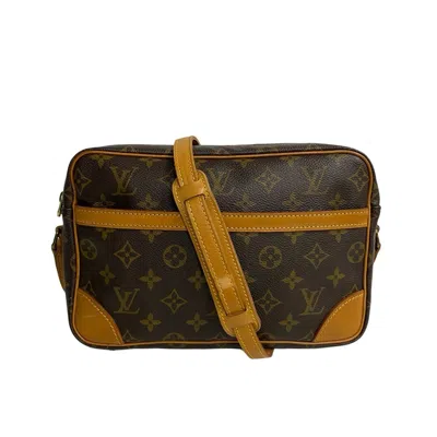 Pre-owned Louis Vuitton Brown Monogram Monogram Pochette Shoulder Bag ()