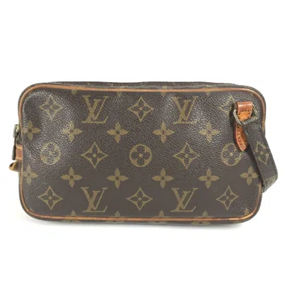 Pre-owned Louis Vuitton Brown Monogram Monogram Pochette Shoulder Bag ()