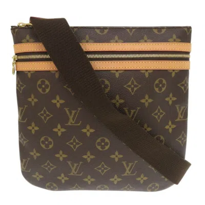 Pre-owned Louis Vuitton Brown Monogram Monogram Pochette Shoulder Bag ()