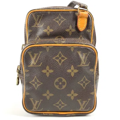 Pre-owned Louis Vuitton Brown Monogram Monogram Pochette Shoulder Bag () In Brown, Monogram