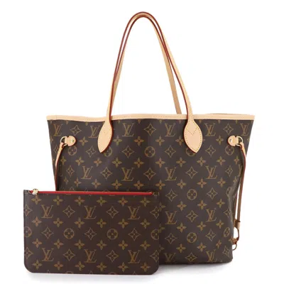 Pre-owned Louis Vuitton Brown Monogram Monogram Pouch Tote Bag ()