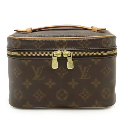 Pre-owned Louis Vuitton Brown Monogram Monogram Pouch Vanity Bag ()