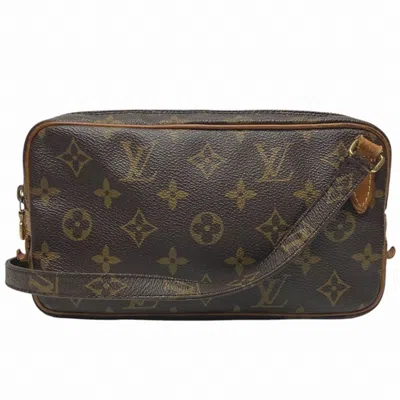 Pre-owned Louis Vuitton Brown Monogram Monogram Shoulder Bag ()