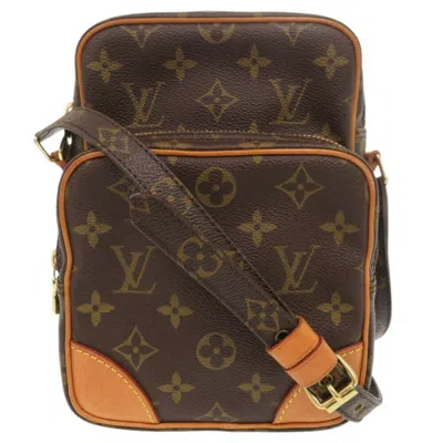 Pre-owned Louis Vuitton Brown Monogram Monogram Shoulder Bag ()