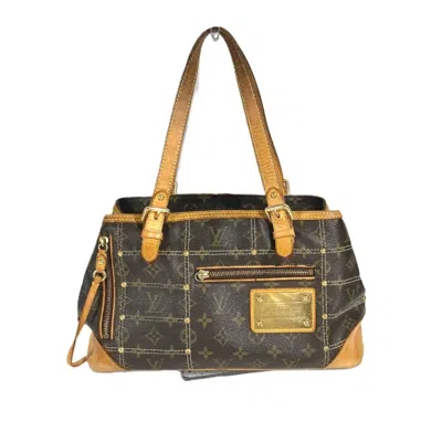 Pre-owned Louis Vuitton Brown Monogram Monogram Shoulder Bag Tote Bag ()