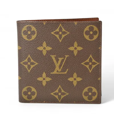 Pre-owned Louis Vuitton Brown Monogram Monogram Wallet (bi-fold) ()