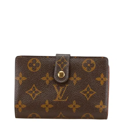 Pre-owned Louis Vuitton Brown Monogram Monogram Wallet (bi-fold) ()