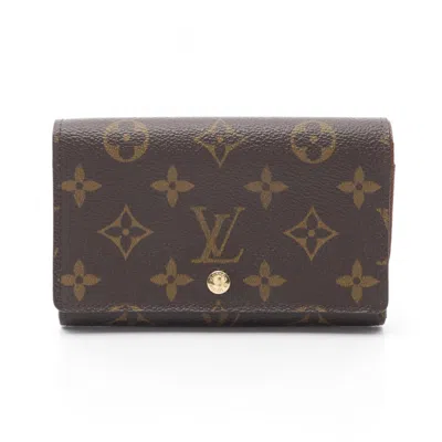 Pre-owned Louis Vuitton Brown Monogram Monogram Wallet (bi-fold) ()