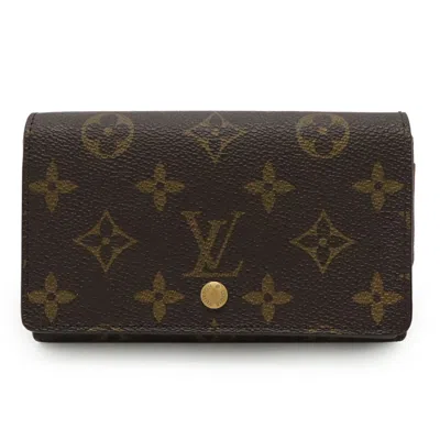 Pre-owned Louis Vuitton Brown Monogram Monogram Wallet (bi-fold) ()