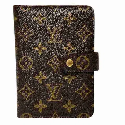 Pre-owned Louis Vuitton Brown Monogram Monogram Wallet (bi-fold) ()