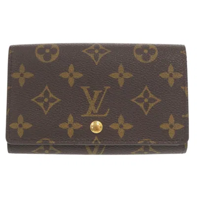 Pre-owned Louis Vuitton Brown Monogram Monogram Wallet (bi-fold) ()