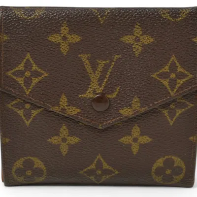 Pre-owned Louis Vuitton Brown Monogram Monogram Wallet (bi-fold) ()